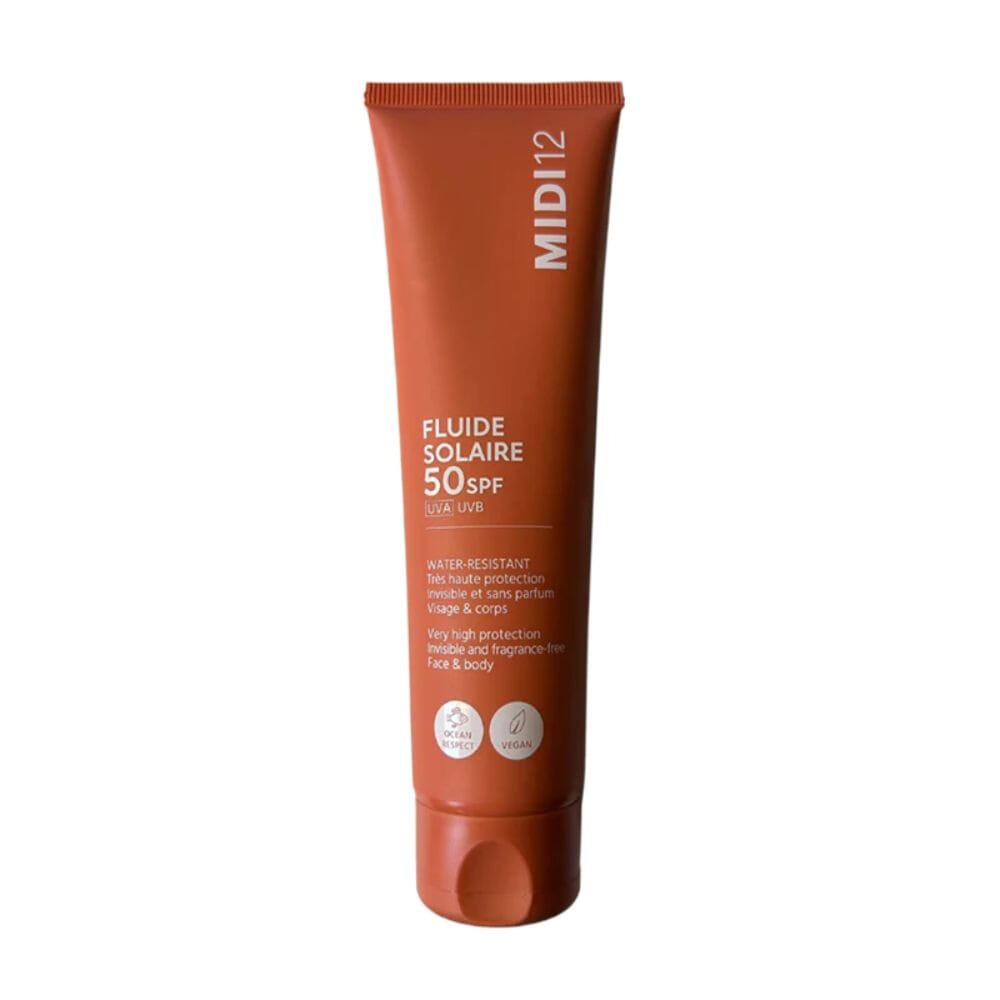 MIDI12 Fluide Solaire SPF 50 Water-Resistant Face & Body