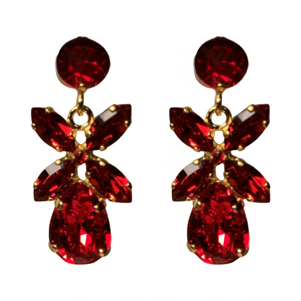 Mini Dione Earrings Gold Light Siam