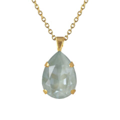 Caroline Svedbom Mini Drop Necklace Gold Agave Ignite gullbelagt messing smykke halskjede