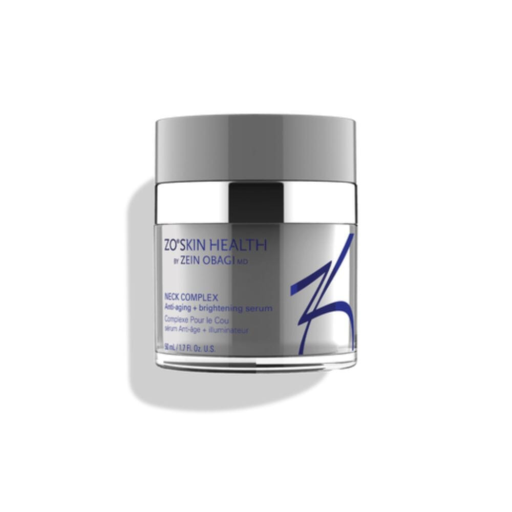 ZO Skin Health Neck Complex Anti Aging + Brightening Serum Decollete hals og bryst oppstrammende krepp halskontur linjer og rynker hud hudpleie oslo beths 