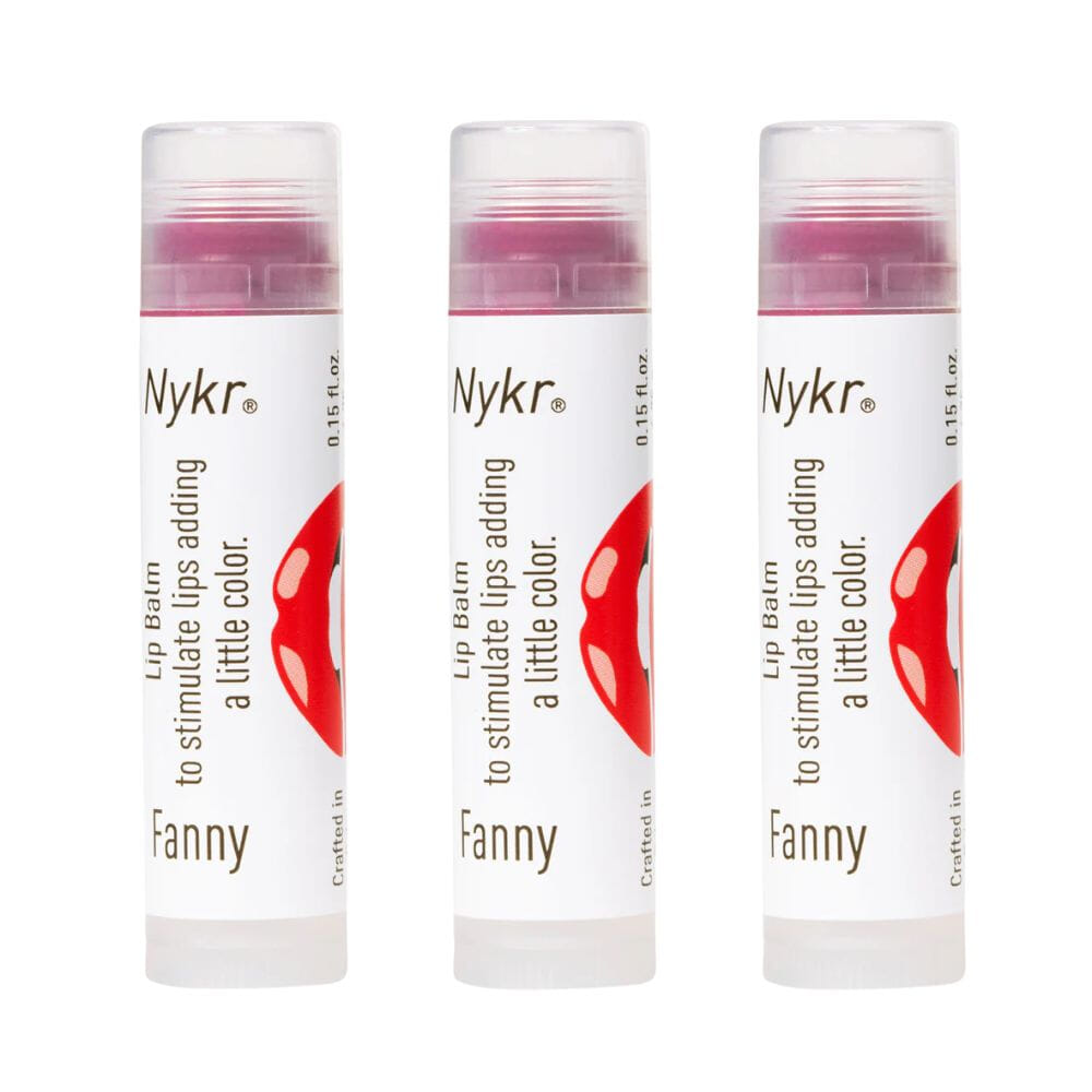 Nykr Lip Balm Fanny Trio