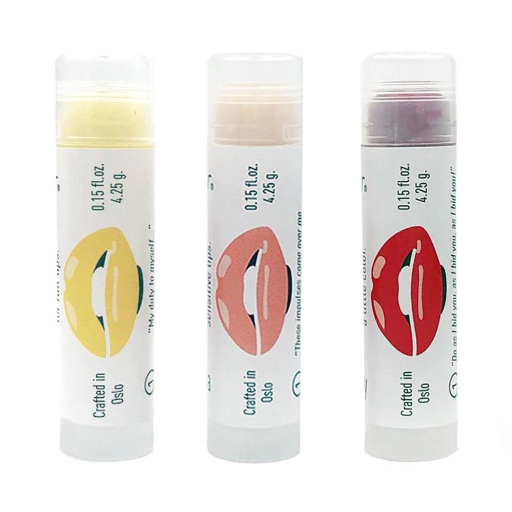 Nykr Lip Balm Trio Fanny, Nora, Hedda