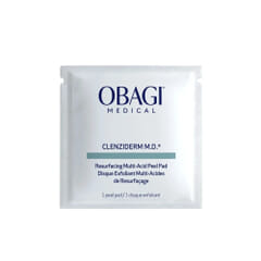 Obagi Clenziderm M.D. Resurfacing Multi-Acid Peel Pads kombinert, normal og fet hud reduserer synligheten av porer mindre porer