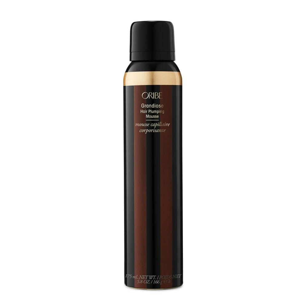 Oribe Grandiose Hair Plumping Mousse, hårskum for volum, oribe hårprodukter på nett, oribe hårprodukter, profesjonell hårpleie, frisør hårskum