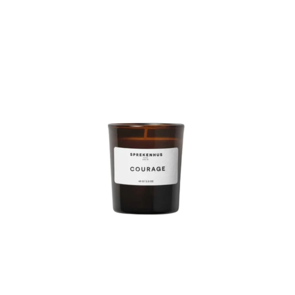 Scented Candle Courage 65g lien størrelse duftlys dekor til hjemmet llukter godt minimalistisk stil