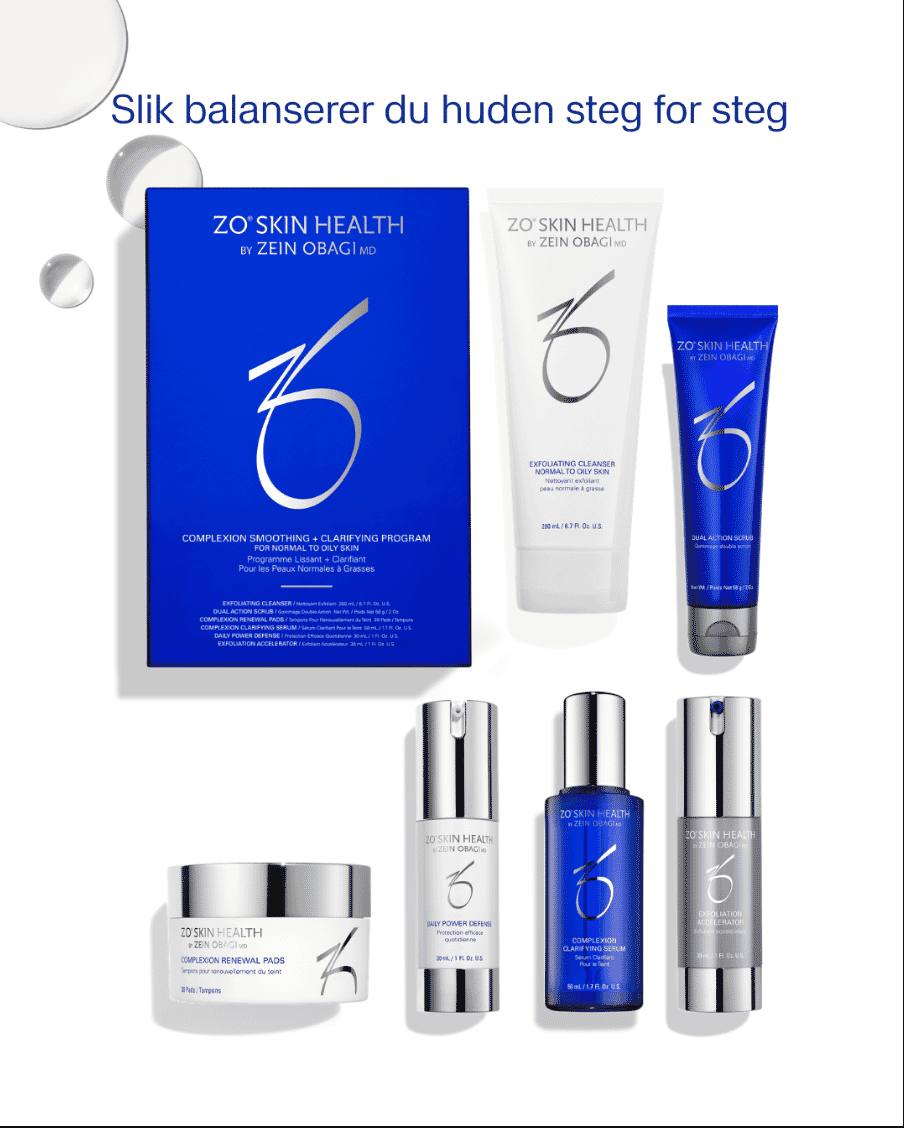 KAMPANJE ZO Complexion Smoothing + Clarifying Program - Få med gave