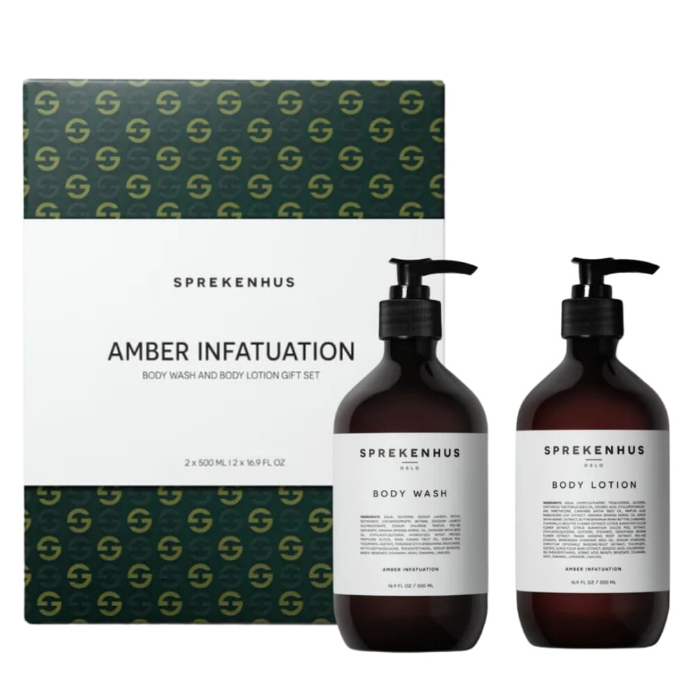 Sprekenhus Body Wash & Lotion Gift Set Amber Infatuation