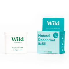 Wild Cotton & Sea Salt Refill Naturlig Deo Deodorant Oslo