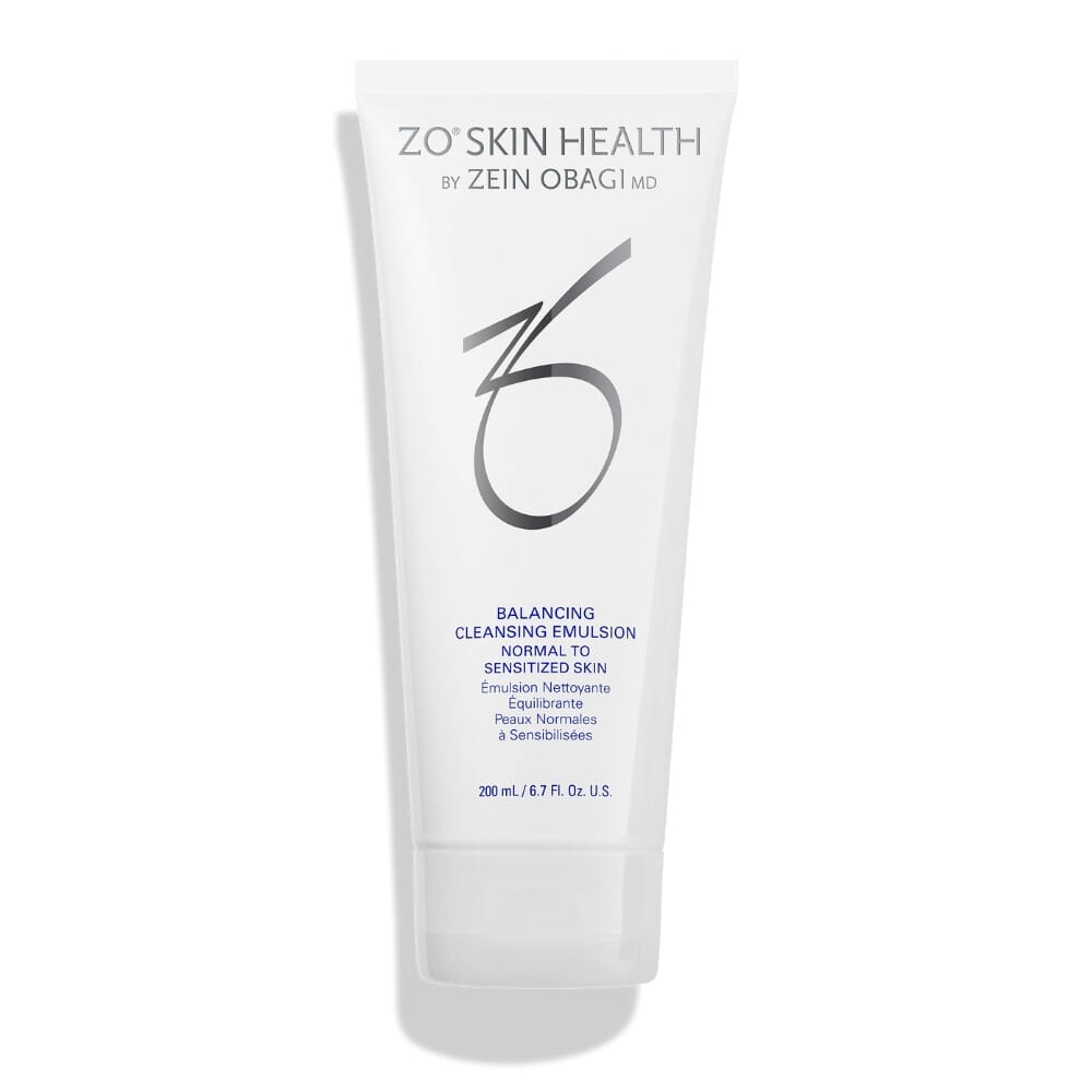 ZO Balancing Cleansing Emulsion, rens, hud, hudhelse, fjerner sminke, oslo, beths