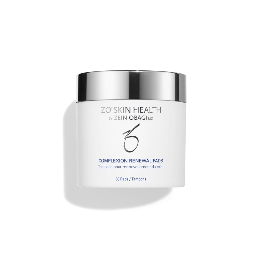 ZO Skin Health Complexion Renewal Pads, talgproduksjon, normal kombinert hud, minimere porer, antioksidanter, glød, eksfoliering, oslo, beths, peelpads