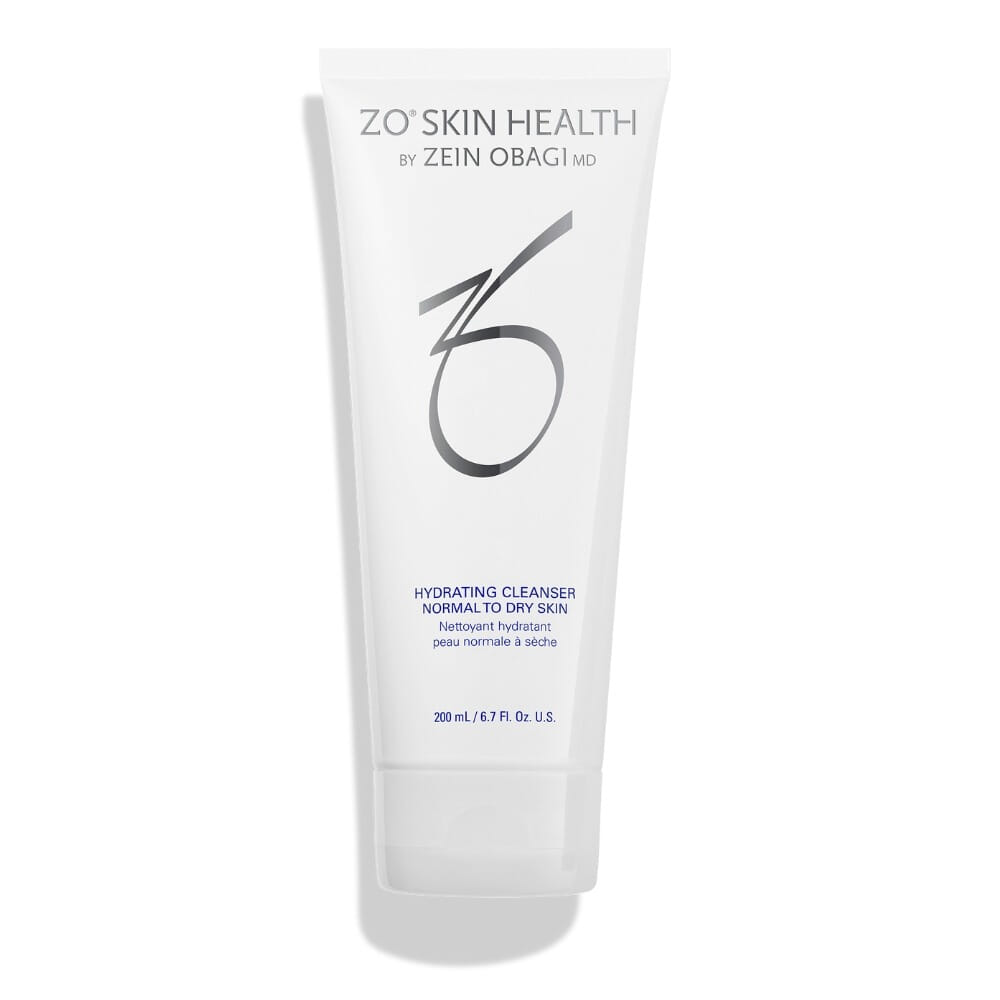 ZO Skin Health Hydrating Cleanser fuktighet rens sensitiv fjerner sminke tørr hud mild rensekrem 
