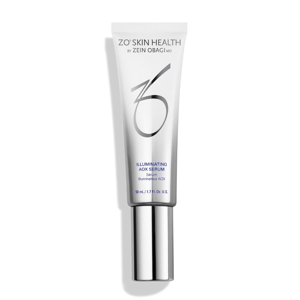 ZO Illuminating AOX Serum, glød, fuktighet, dagtid, beskytter huden, oslo, beths beauty